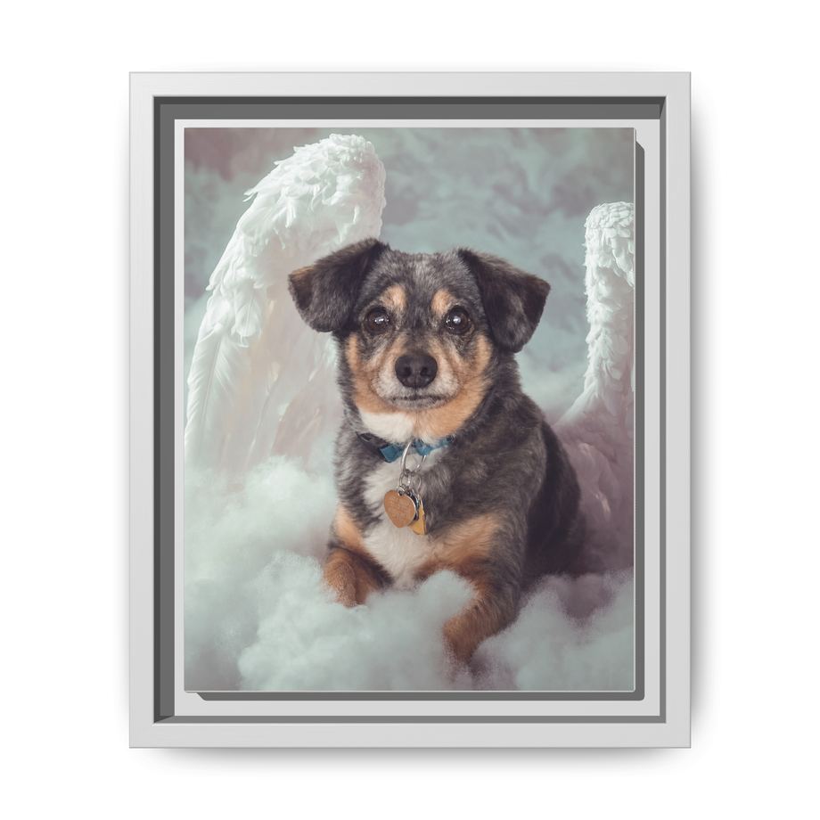 Framed 8x10 White front