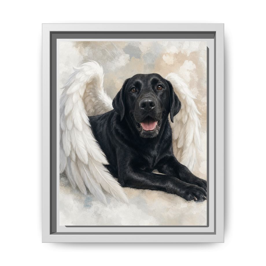 Framed 8x10 White front