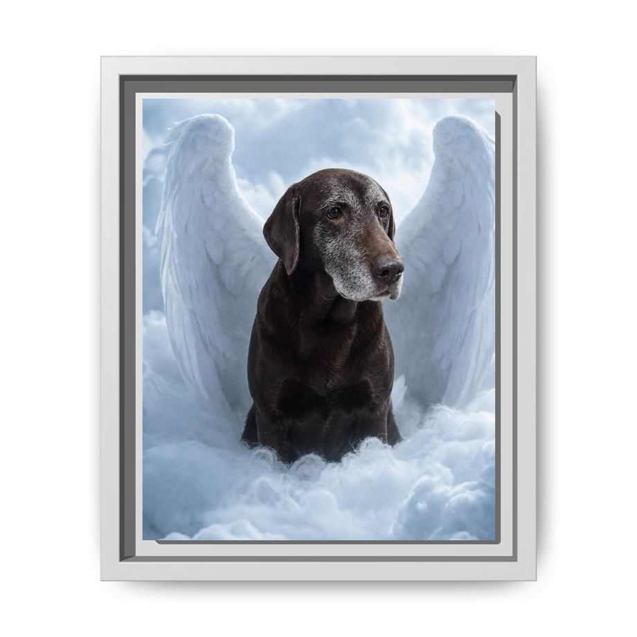 Framed 8x10 White front