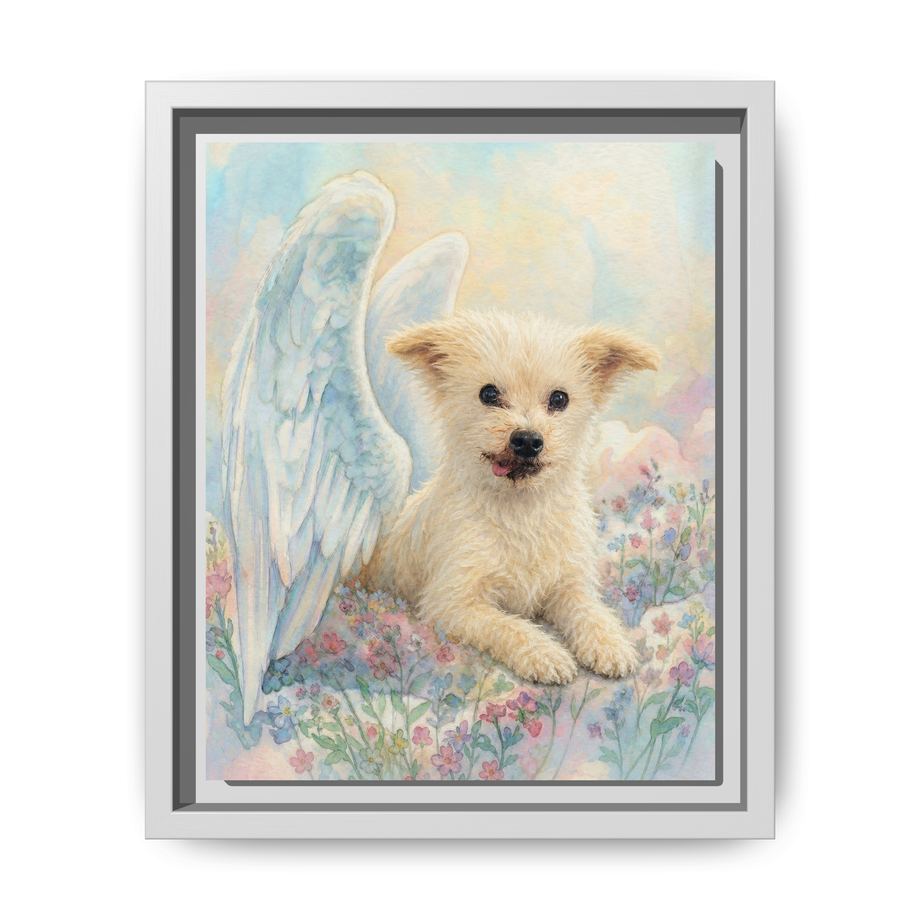 Framed 8x10 White front
