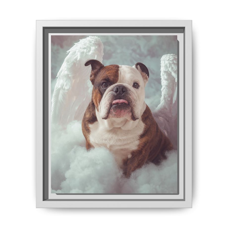 Framed 8x10 White front