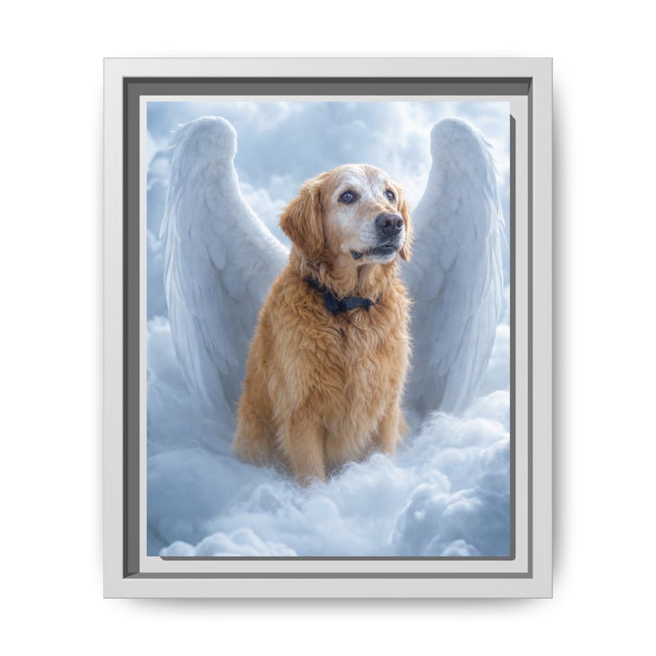 Framed 8x10 White front