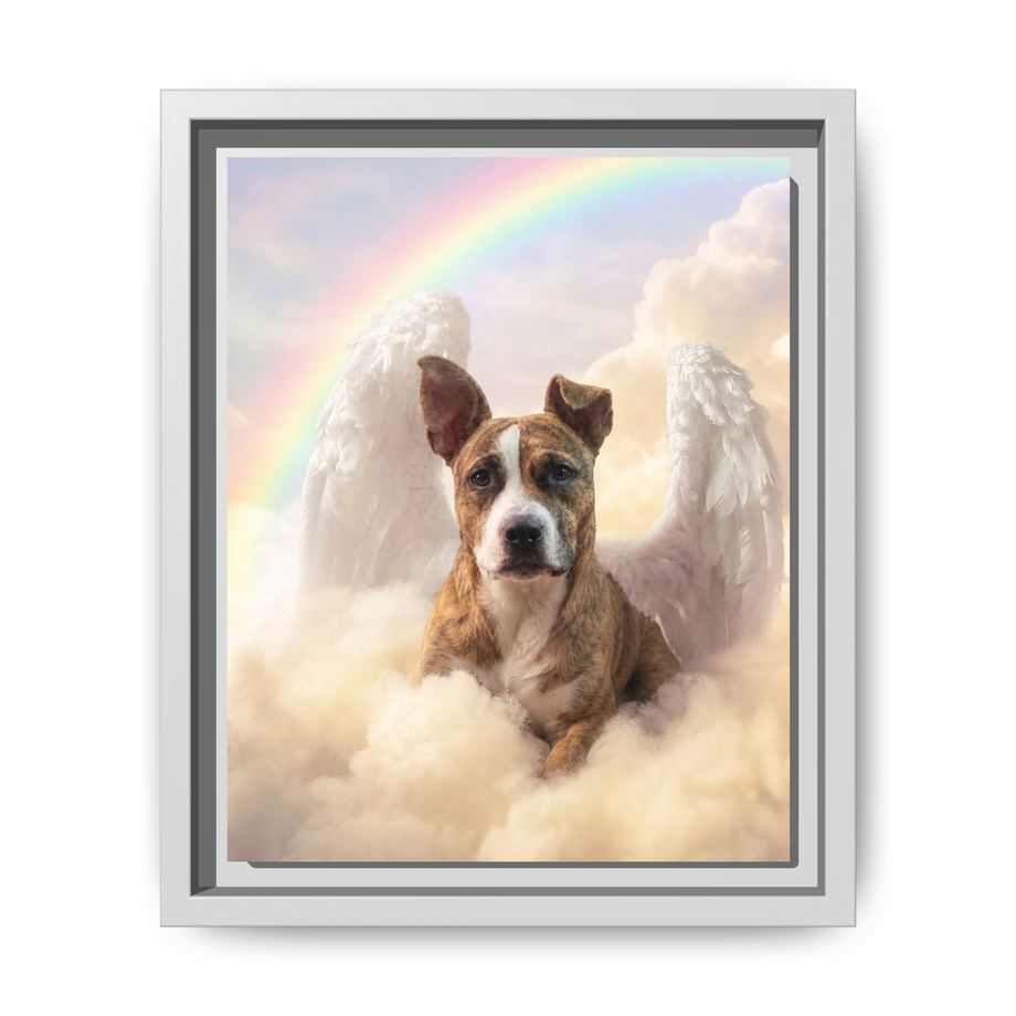 Framed 8x10 White front