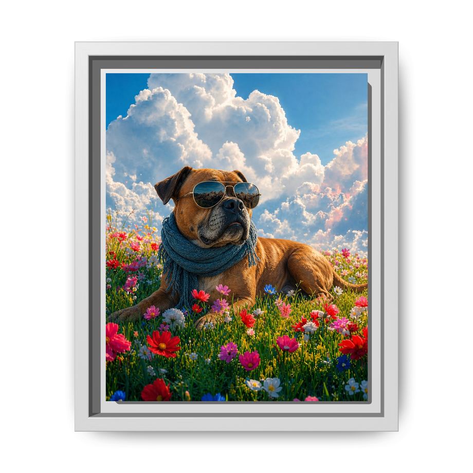 Framed 8x10 White front