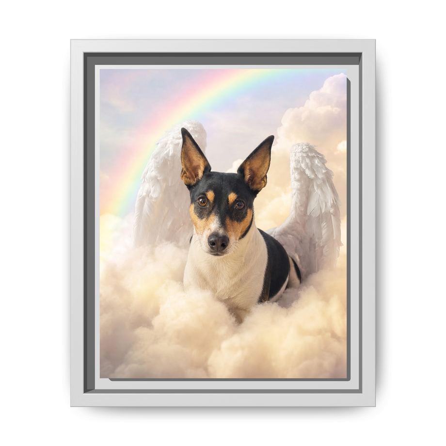 Framed 8x10 White front