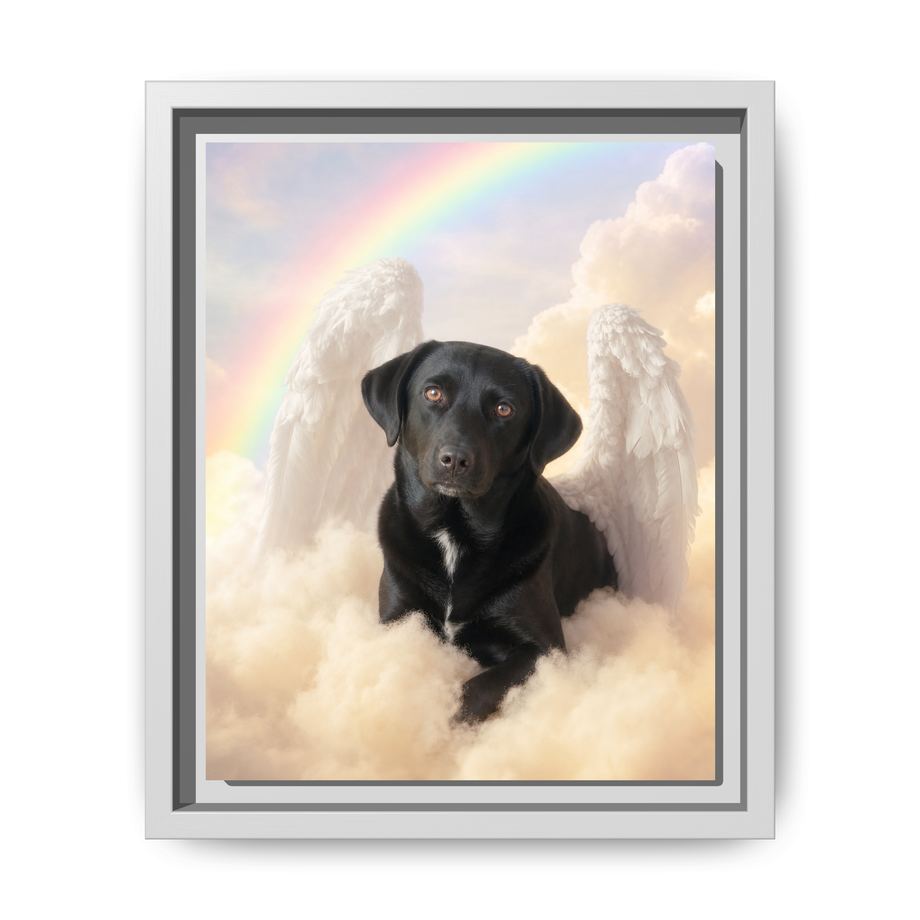 Framed 8x10 White front