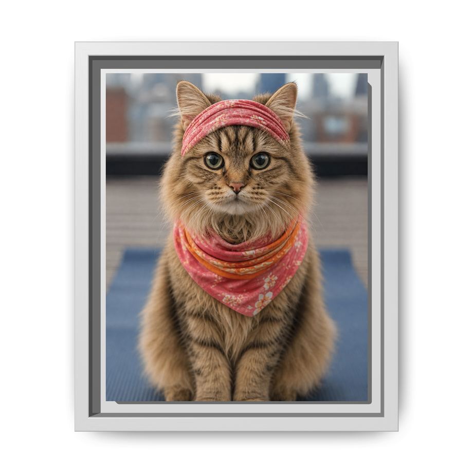 Framed 8x10 White front