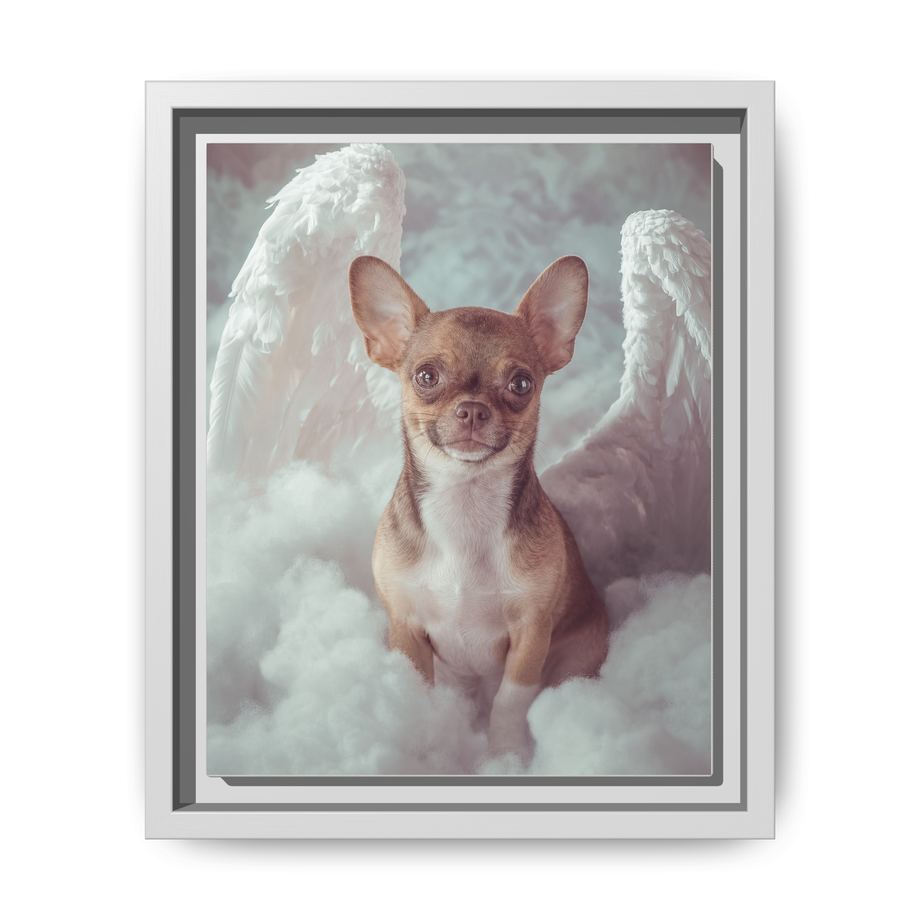 Framed 8x10 White front