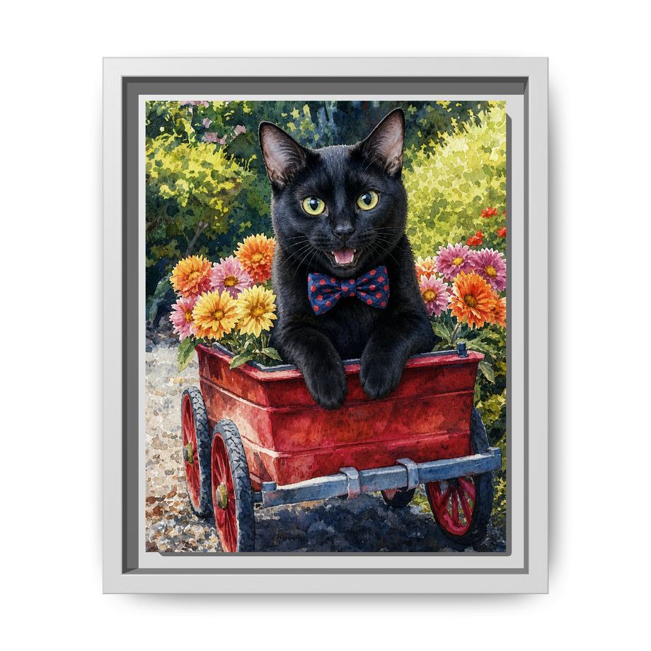 Framed 8x10 White front