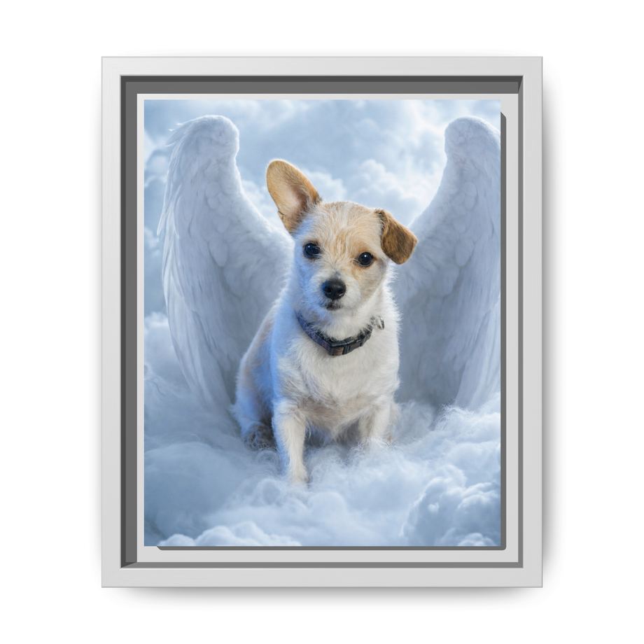 Framed 8x10 White front