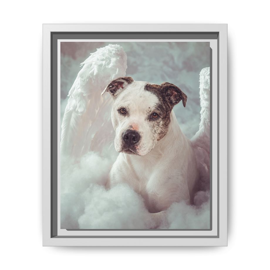 Framed 8x10 White front