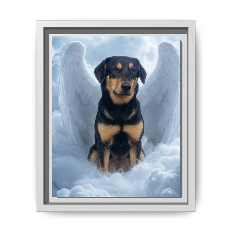 Framed 8x10 White front