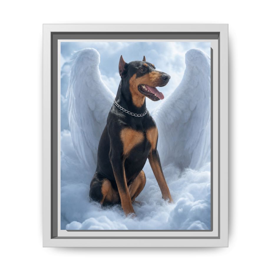 Framed 8x10 White front