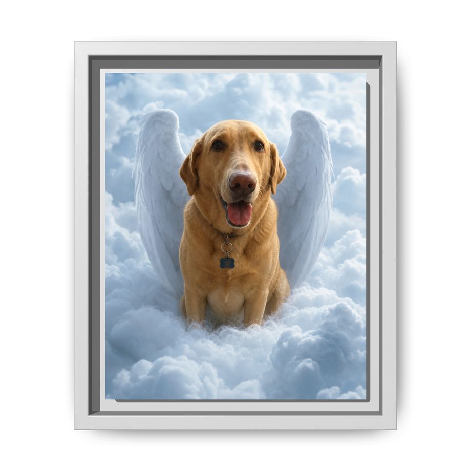 Framed 8x10 White front