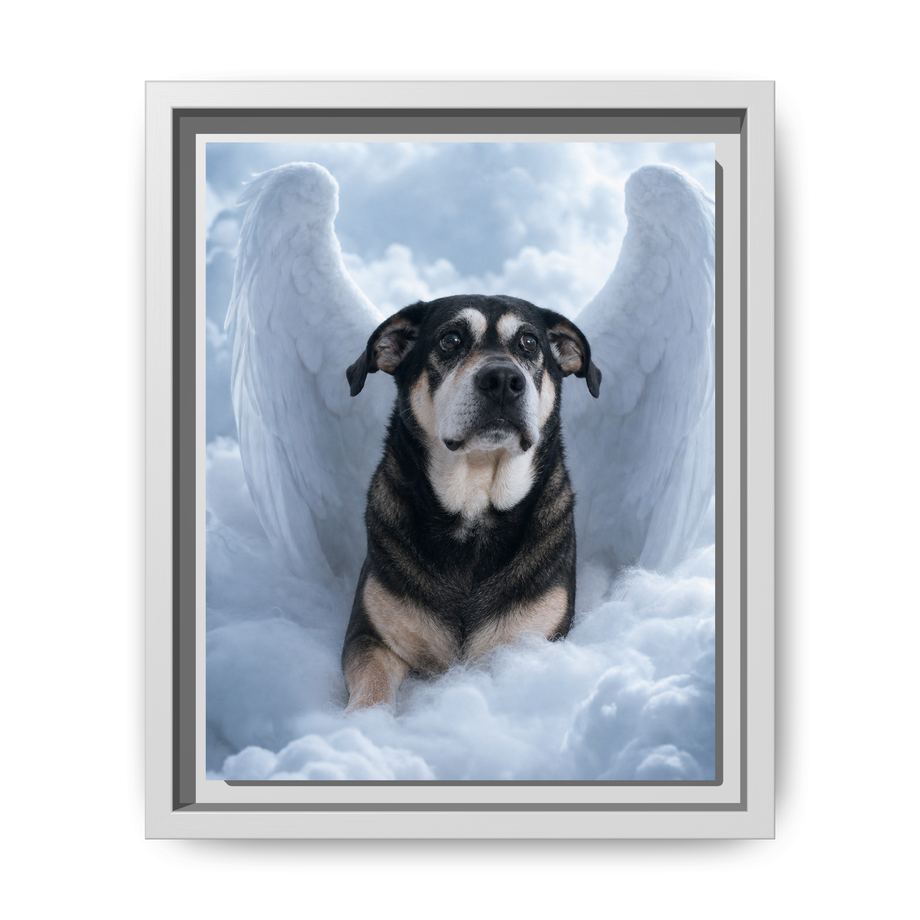 Framed 8x10 White front