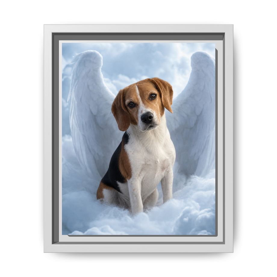 Framed 8x10 White front