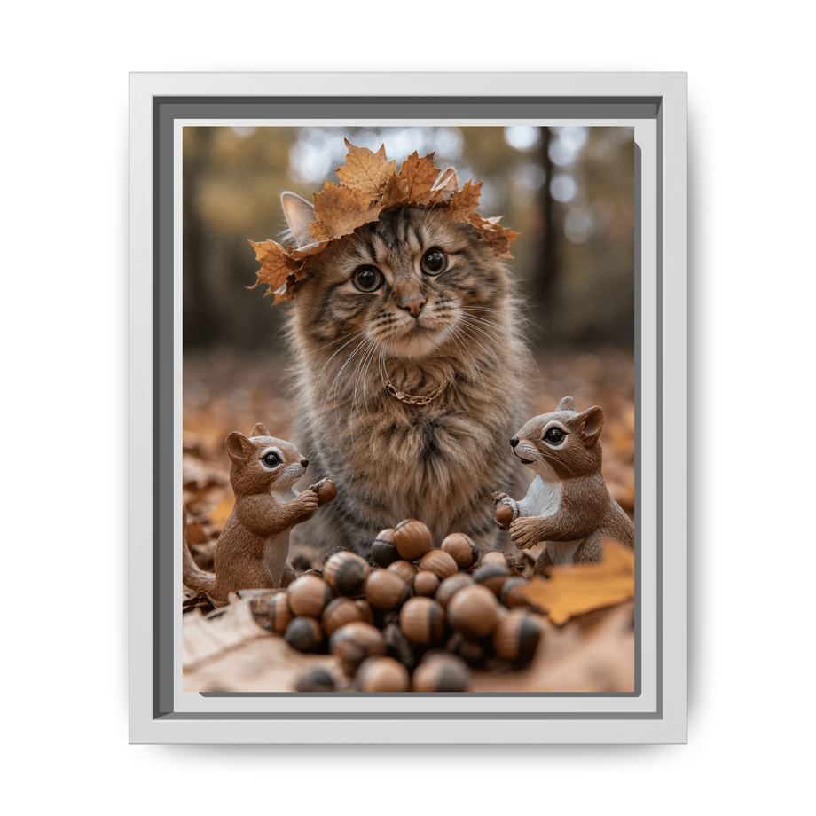 Framed 8x10 White front