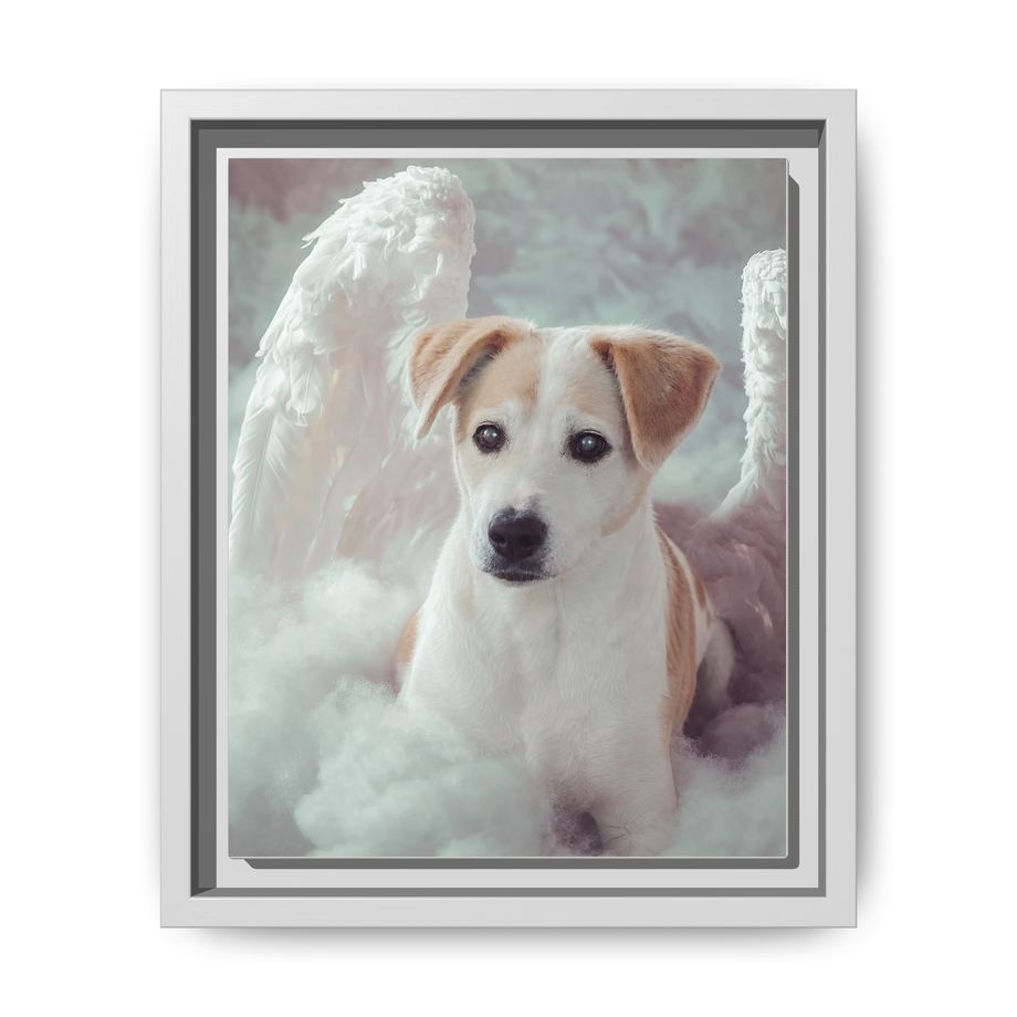 Framed 8x10 White front