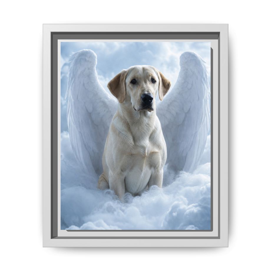 Framed 8x10 White front