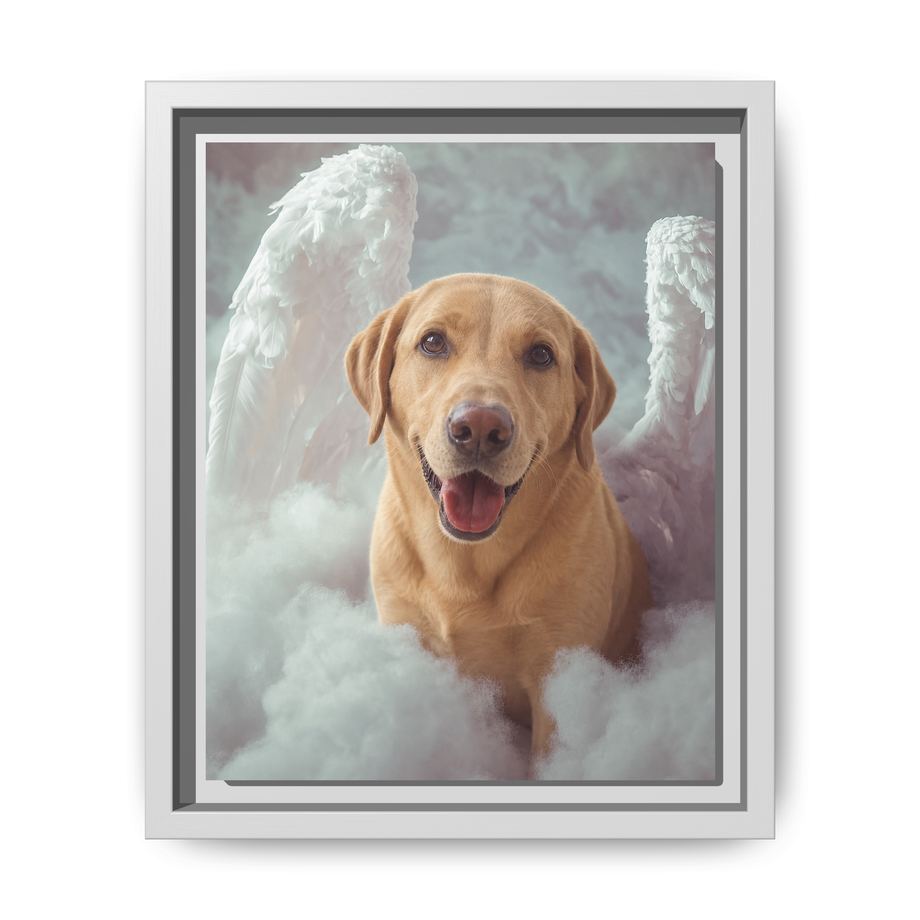 Framed 8x10 White front