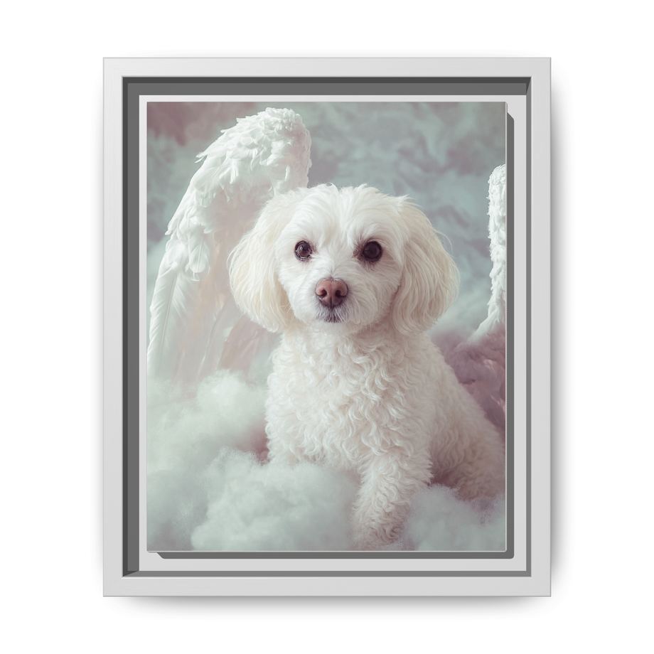 Framed 8x10 White front