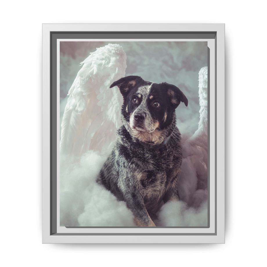 Framed 8x10 White front