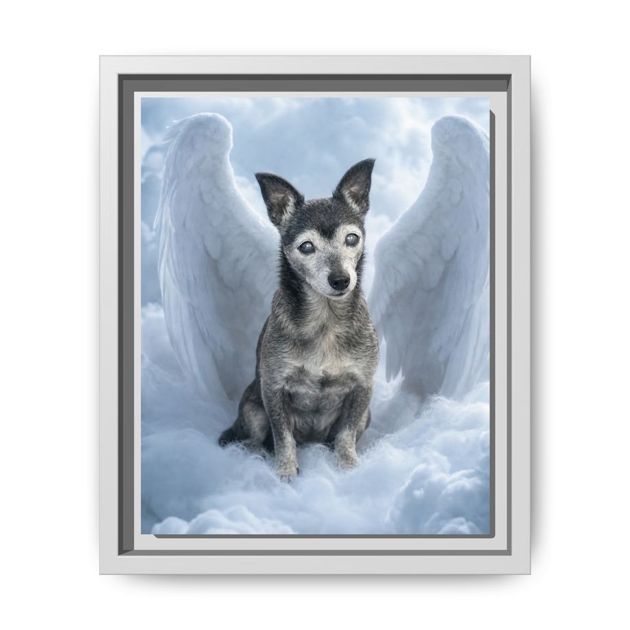 Framed 8x10 White front