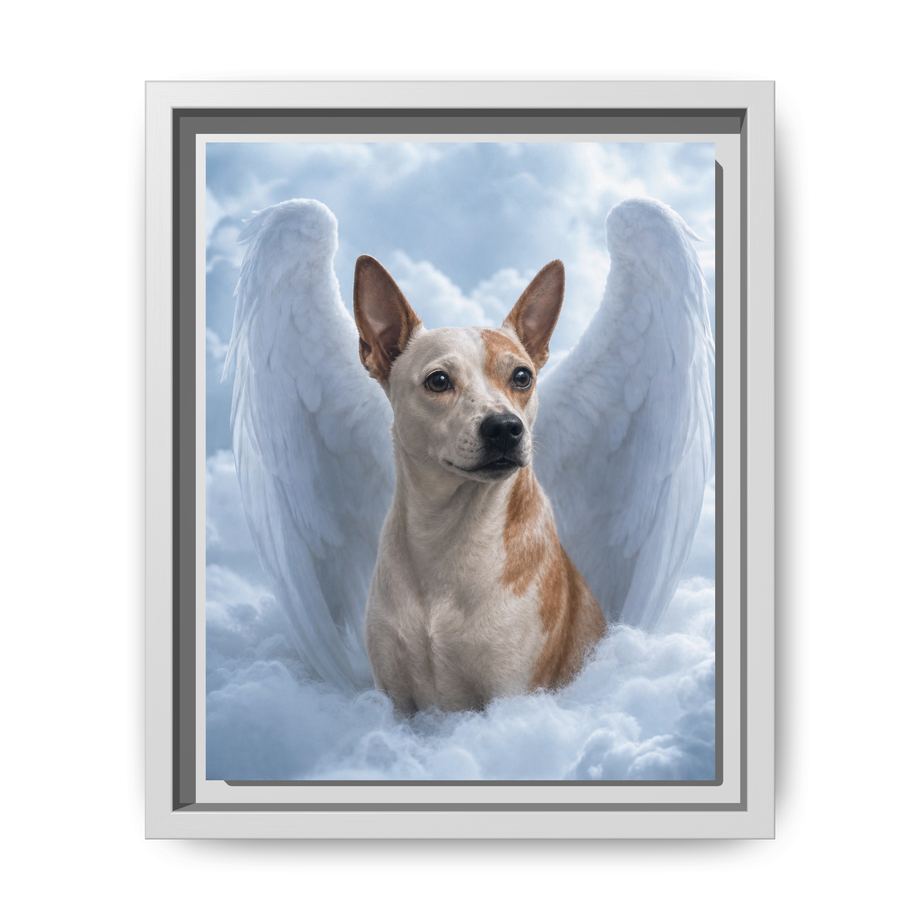Framed 8x10 White front