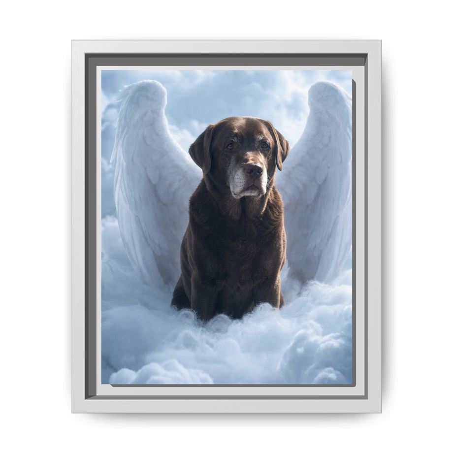 Framed 8x10 White front