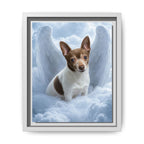 Framed 8x10 White front
