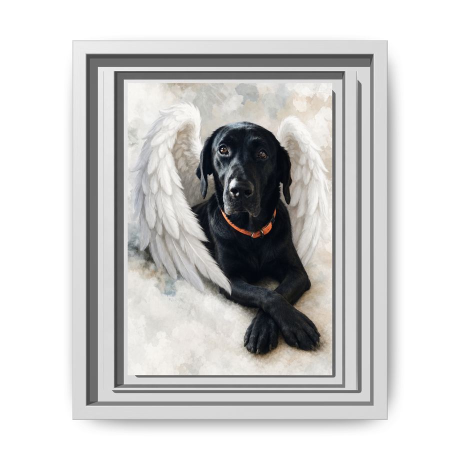Framed 8x10 White front