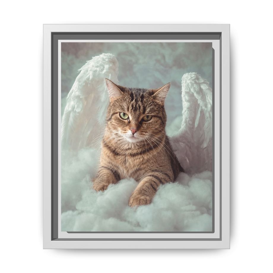 Framed 8x10 White front