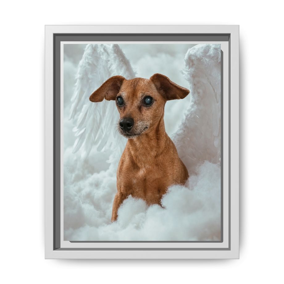 Framed 8x10 White front