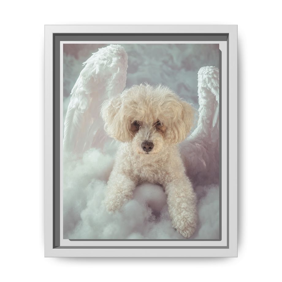 Framed 8x10 White front