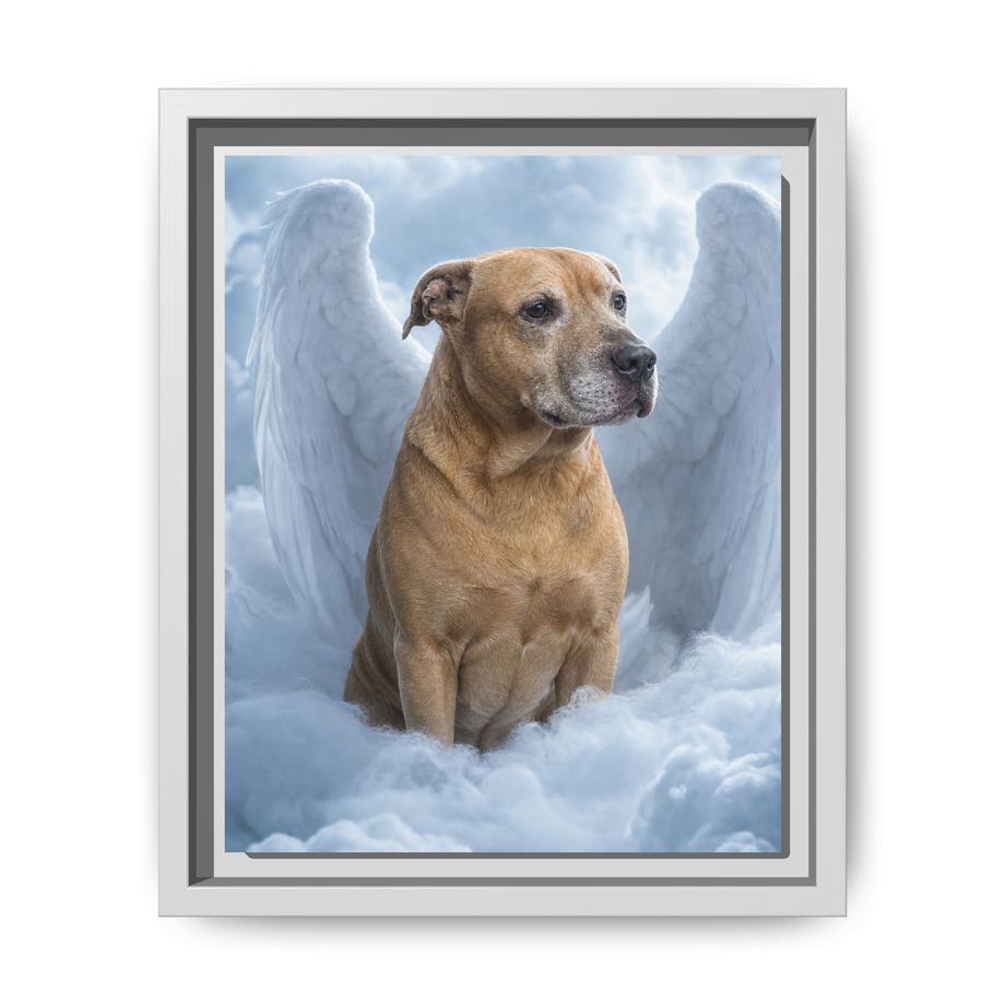 Framed 8x10 White front