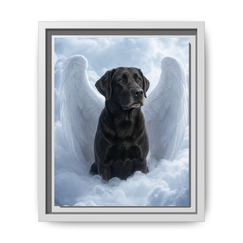 Framed 8x10 White front