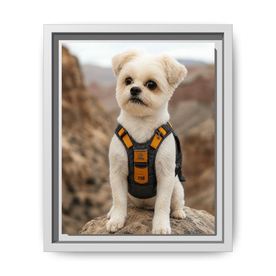 Framed 8x10 White front
