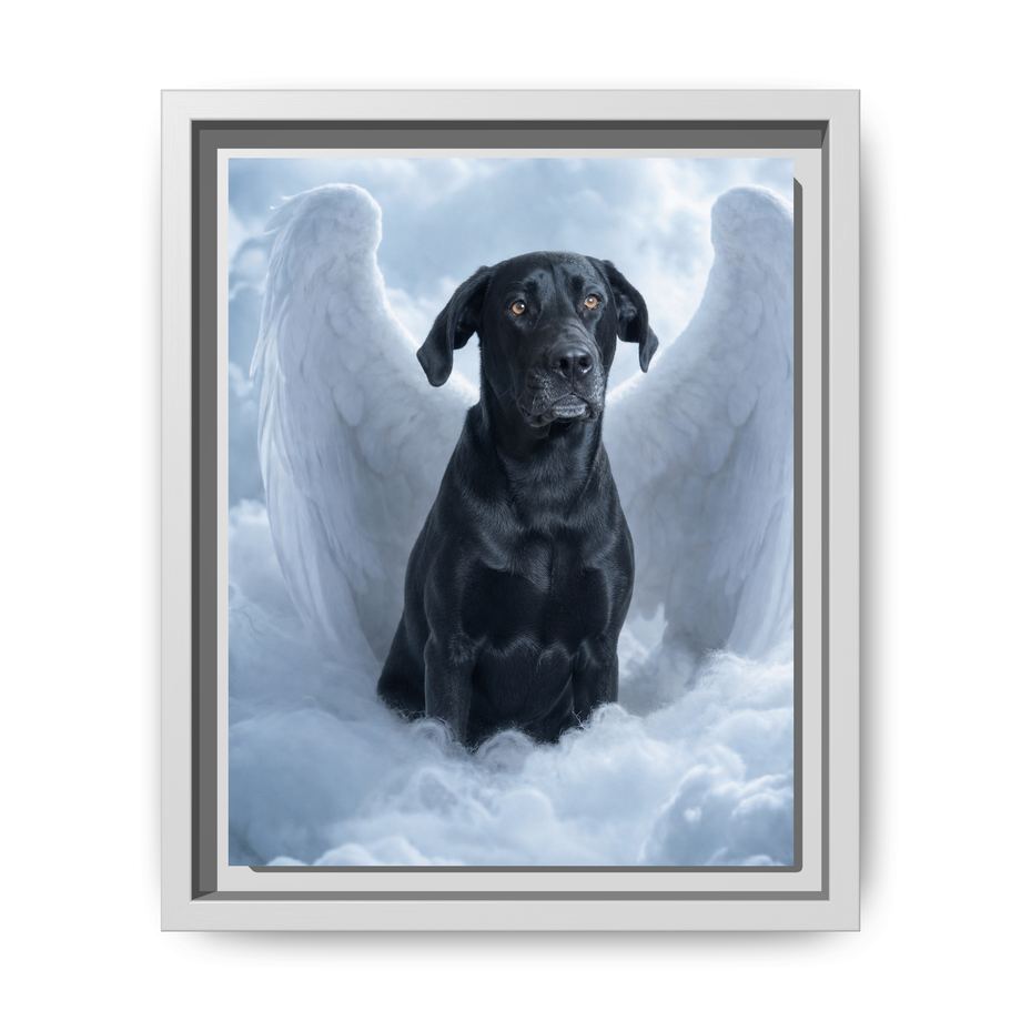 Framed 8x10 White front