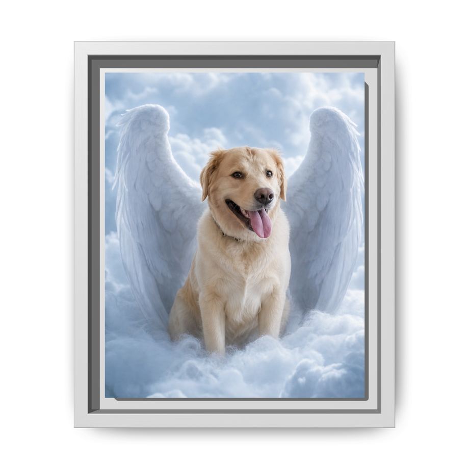 Framed 8x10 White front