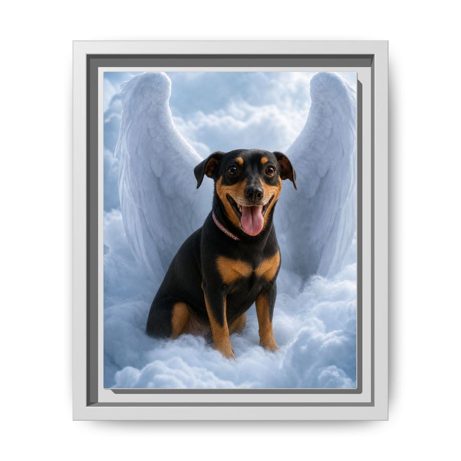 Framed 8x10 White front