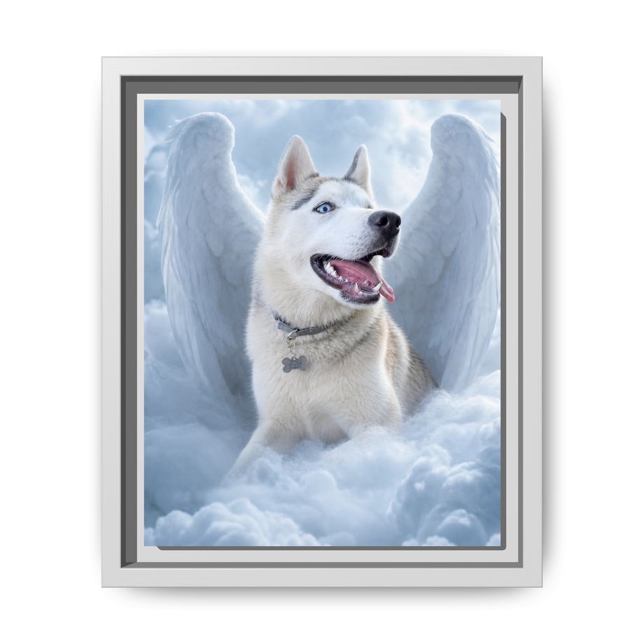 Framed 8x10 White front