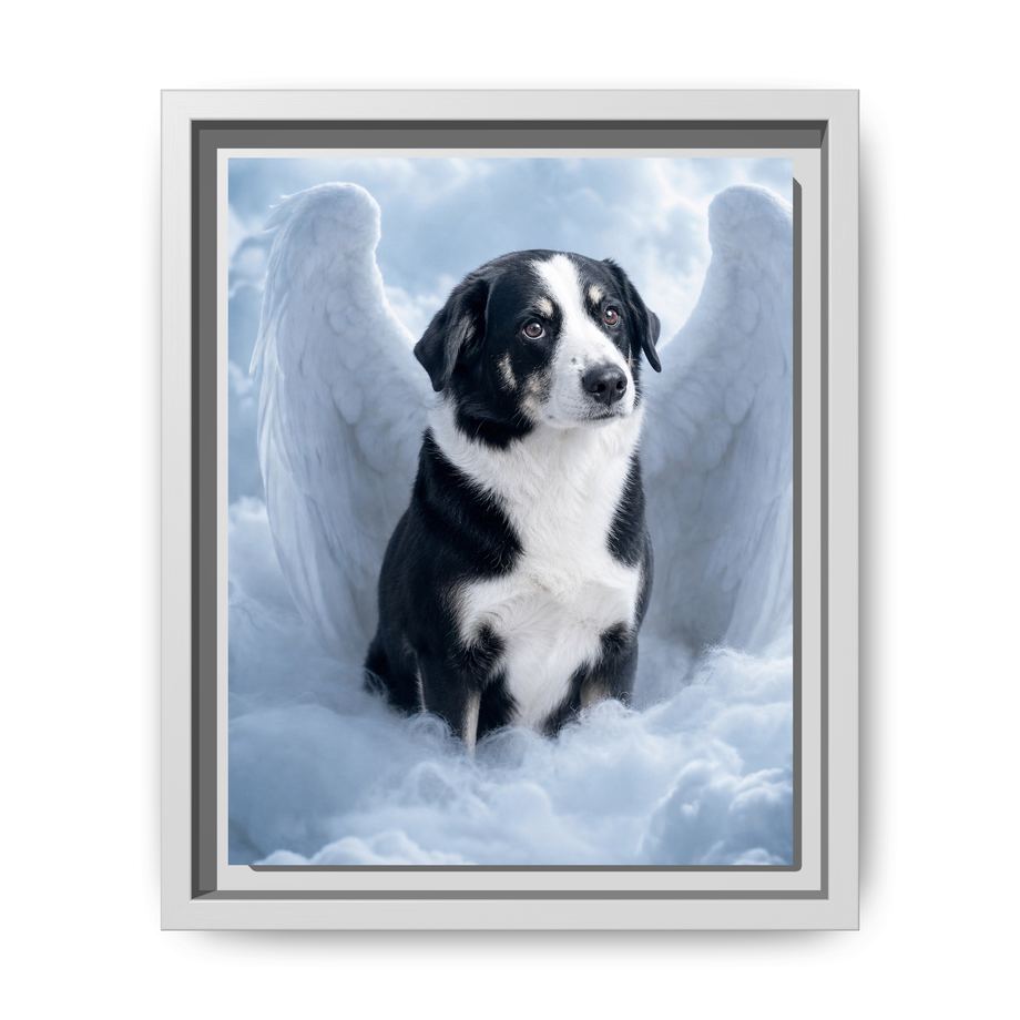 Framed 8x10 White front