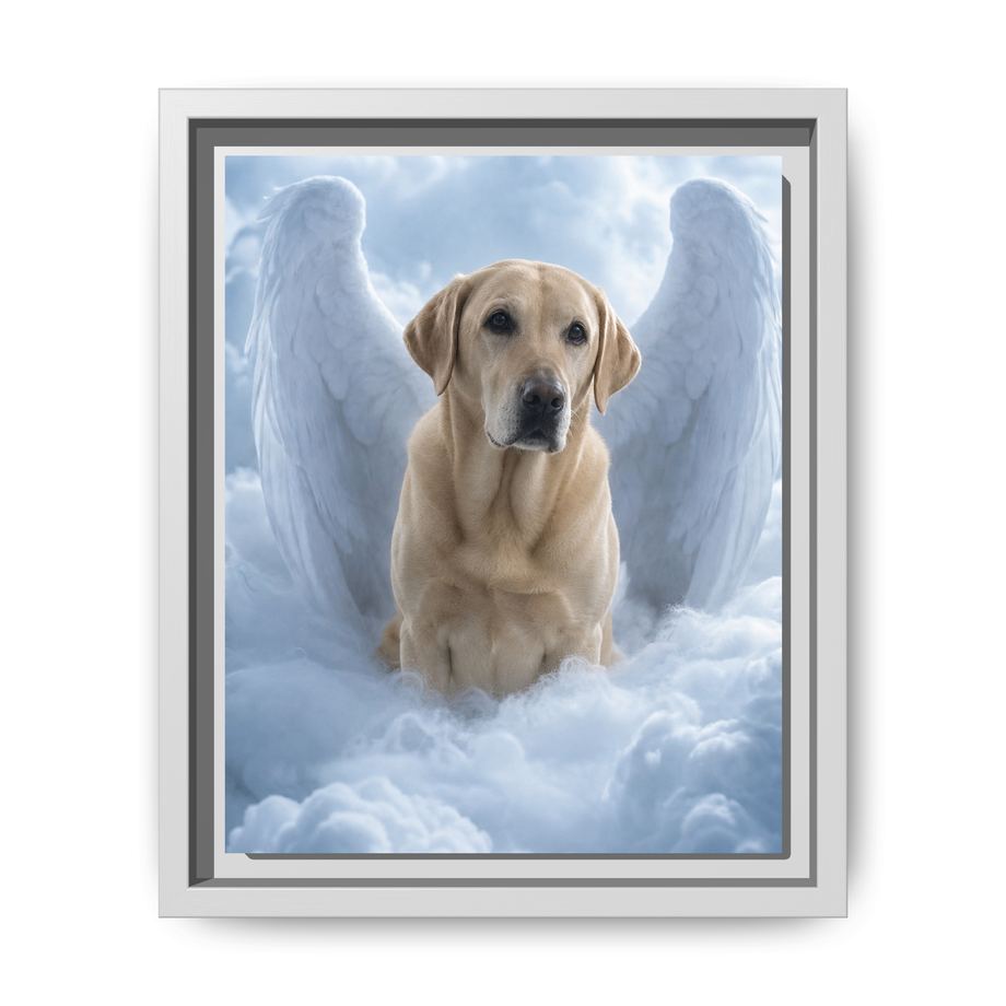 Framed 8x10 White front