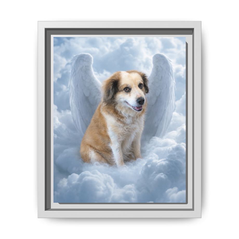 Framed 8x10 White front