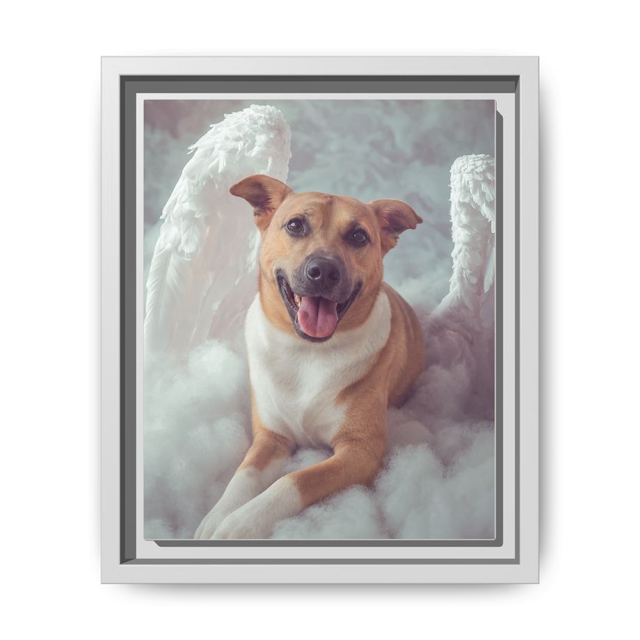 Framed 8x10 White front
