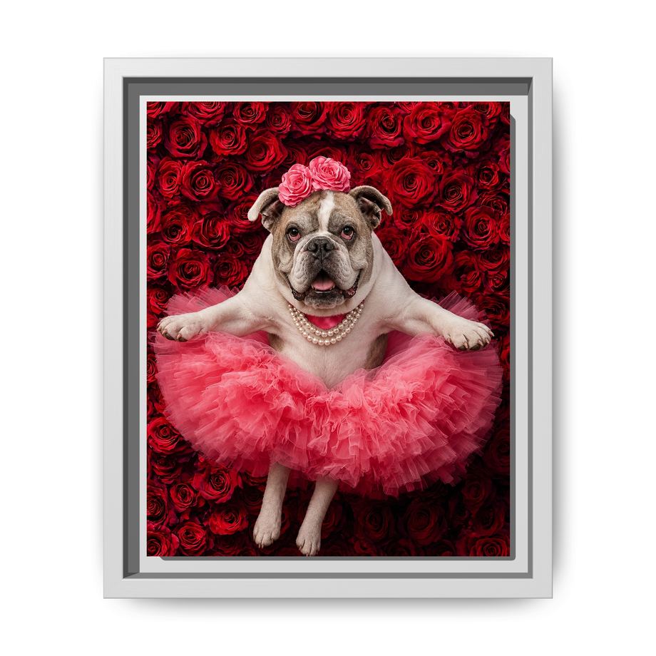 Framed 8x10 White front