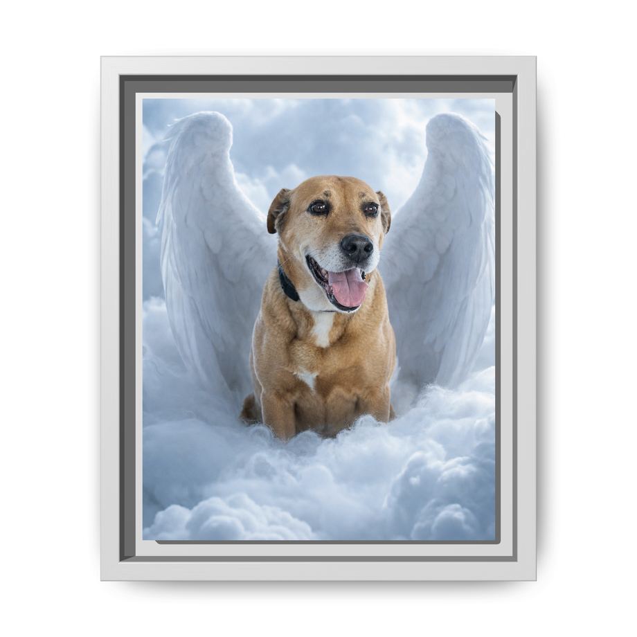 Framed 8x10 White front