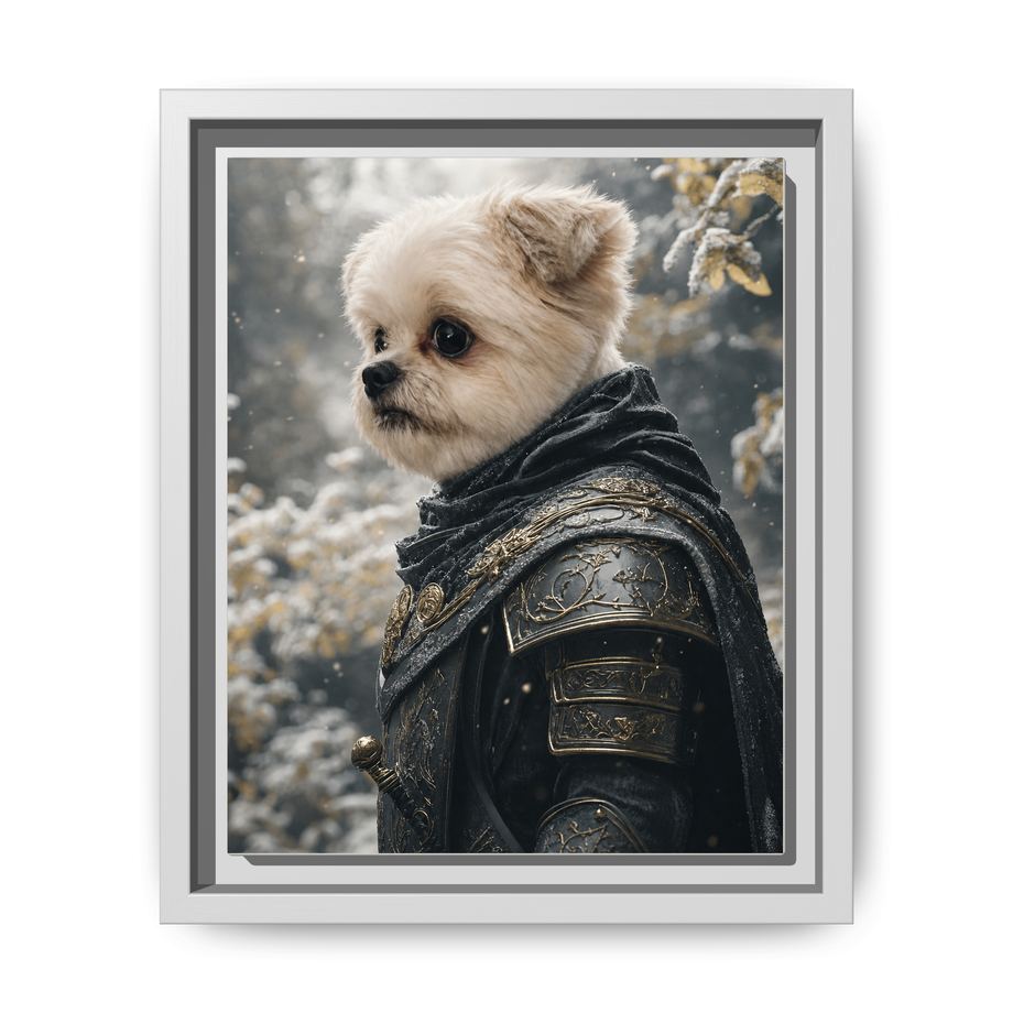 Framed 8x10 White front