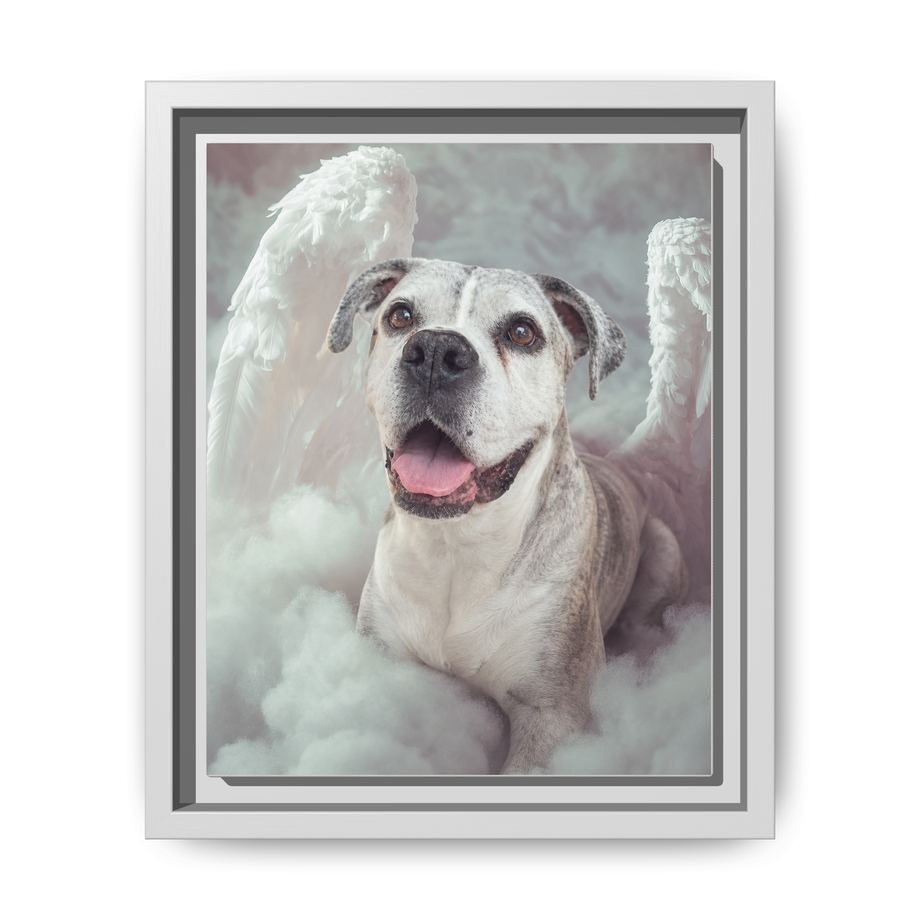 Framed 8x10 White front