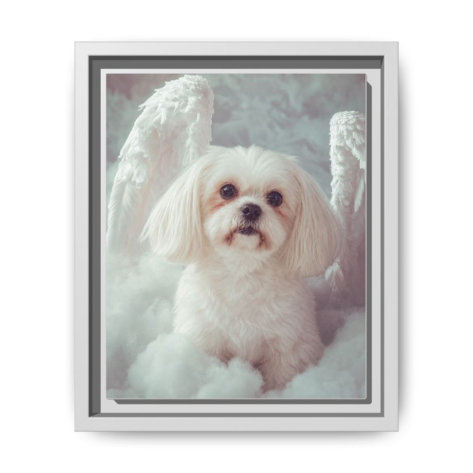 Framed 8x10 White front